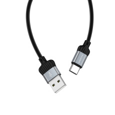 Кабель BOROFONE BX28 TYPE - C USB 1.0m 3A (черный)