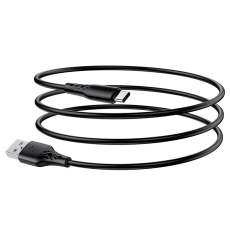Кабель BOROFONE BX48 TYPE - C USB 1.0m 3A сердечник из чистой меди (черный)