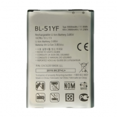 Аккумулятор для LG G4 (H818, H540, X190 RAY) (BL-51YF) 3000mAh