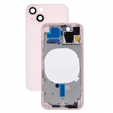 Корпус для iPhone 13 mini (Ростест) (розовый) OEM
