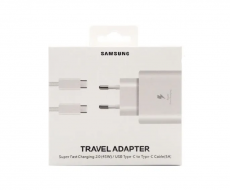 СЗУ Samsung USB Type-C Power Delivery 45W с кабелем Type-C, Type-C Белый (EP-TA845)