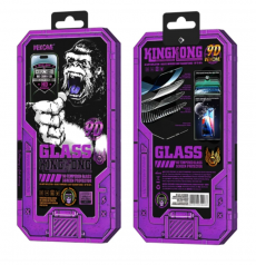 Защитное стекло KINGKONE 9D WTP-068 высокой прочности с сеткой iPhone 13 Pro Max/14 Plus