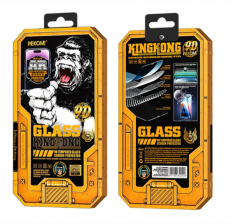 Защитное стекло KINGKONE 9D WTP-069 высокой прочности/не бликующее с сеткой iPhone 13 Pro Max/14 Plus