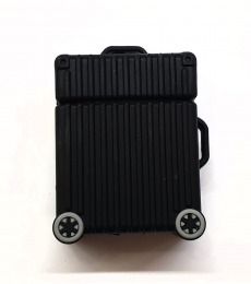 Чехол для AirPods 1/2 серия чемоданчик (чёрный)