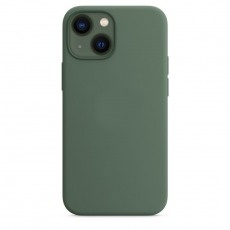 Чехол Apple iPhone 13 MagSafe Silicone Case (закрытый низ) (эвкалипт)