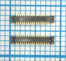 Коннектор дисплея на материнскую плату для Samsung A10 (SM-A105F) / A30 (SM-A3075F)  / A50 (SM-A505F) / A50s (SM-A507F) / A21 (SM-A215F) / M10 (SM-M105F) / M20 (SM-M205F)