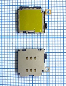 Коннектор сим карты (SIM) для Apple iPhone 12 Mini