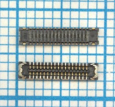 Коннектор дисплея на шлейф для Xiaomi Mi 4 (34 pin)