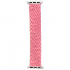 Плетёный монобраслет для Apple Watch Series "S" 38mm/40mm (розовый)