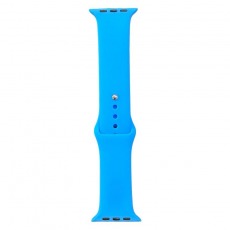 Ремешок силиконовый для Apple Watch Series 42mm/44mm голубой N9