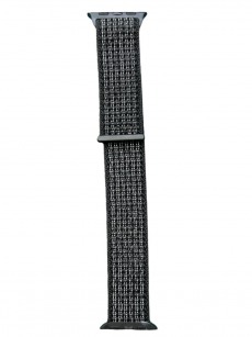 Ремешок для Apple Watch Series 38mm/40mm/41mm Nylon (черный)