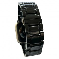 Ремешок Watch Series 38mm/40mm/41mm "Керамика" с черной вставкой Черный