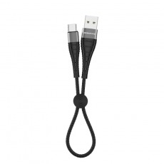 Кабель BOROFONE BX32 TYPE - C USB 3A 0.25m (черный)