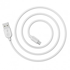 Кабель BOROFONE BX14 Micro USB 2.4A 1m (белый)