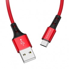 Кабель BOROFONE BX20 Micro USB 2А 1m (красный)