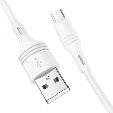 Кабель USB на Micro-USB BX43 1.0м 2.4A (белый)