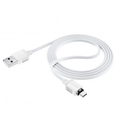 Кабель BOROFONE BX57 Micro USB магнитный 1.0м 2A (белый)