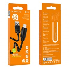 Кабель BOROFONE BX55 Micro USB 2.4A 1m (черный)