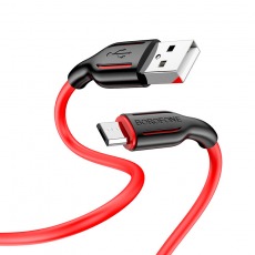 Кабель BOROFONE BX63 Micro USB 2.4A 1m (красный)