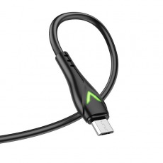 Кабель BOROFONE BX65 Micro USB 1.0м 2.4A (черный)