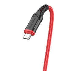 Кабель BOROFONE BX67 Micro USB 2.4A 1m (красный)