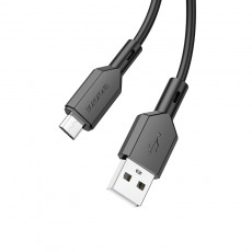 Кабель BOROFONE BX70 Micro USB 2.4A 1m (черный)