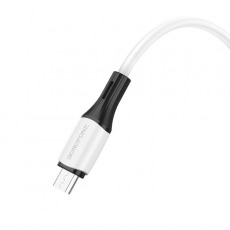 Кабель BOROFONE BX79 Micro USB 2.4A 1m (белый)