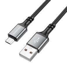 Кабель BOROFONE BX83 Micro USB 2.4A 1m (черный)