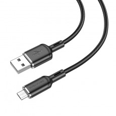 Кабель BOROFONE BX90 Micro USB 2.4A 1m (черный)