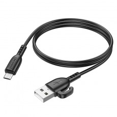 Кабель BOROFONE BX91 Micro USB 1.0m 2.4A (черный)