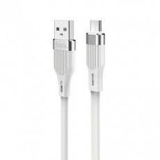 Кабель Hoco U72 Micro USB 2,4A 1,2m (белый)