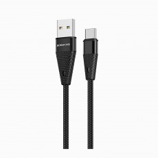 Кабель BOROFONE BU10 TYPE - C USB 3A 1.2m (черный)