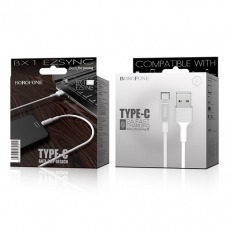 Кабель BOROFONE BX1 TYPE - C USB 2A 1m (белый)