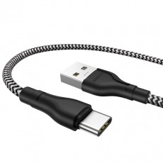 Кабель BOROFONE BX39 TYPE - C USB 1.0m 3A (черный)