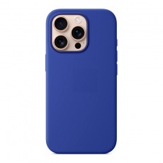 Чехол для iPhone 16 Pro Max MagSafe Silicone Case (закрытый низ) ультрамарин