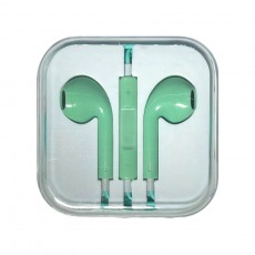 Наушники EarPods 3.5 мм с микрофоном (бирюзовый)