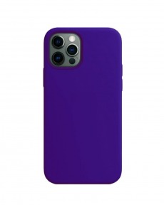 Чехол для iPhone 12 / 12 Pro Silicone Case (ультра-фиолетовый)