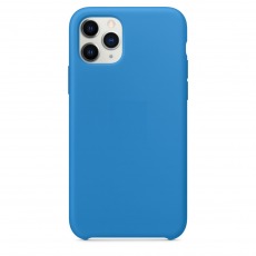 Чехол для iPhone 11 Silicone Case (синий)