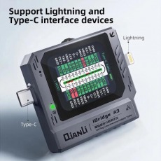 Тестер комплексного анализа Qianli iBridge A3 Tail Plug для устройств с интерфейсами Lightning и Type-C