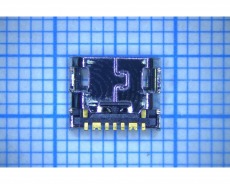 Системный разъем Micro USB для Samsung J1 (2016) J120 / 7568I / I9128 / i9128v ОЕМ