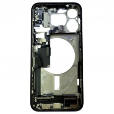 Средняя часть (корпус) для iPhone 15 Pro Max со шлейфами (Ростест) (натуральный титан) разбор, AASP