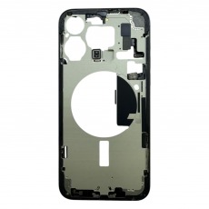 Средняя часть (корпус) для iPhone 15 Pro Max со шлейфами (Ростест) (натуральный титан) разбор, AASP
