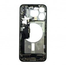 Средняя часть (корпус) для iPhone 15 Pro Max со шлейфами (Ростест) (белый) разбор, AASP