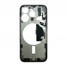 Средняя часть (корпус) для iPhone 15 Pro со шлейфами (Ростест) (натуральный титан) разбор, AASP