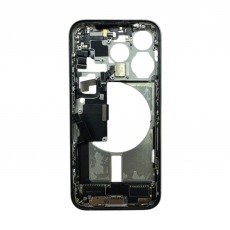 Средняя часть (корпус) для iPhone 15 Pro со шлейфами (Ростест) (белый) разбор, AASP