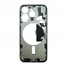 Средняя часть (корпус) для iPhone 15 Pro со шлейфами (Ростест) (белый) разбор, AASP