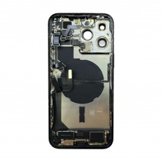 Корпус со шлейфами для iPhone 14 Pro Max (Ростест) (черный) разбор, AASP