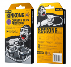 Защитное стекло камеры для iPhone 16 Pro, 16 Pro Max Wekome KINGKONE золото