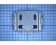 Системный разъем для Samsung I8910/ I9000/ I9001/ I9003/ I9010/ S5260/ S5350/ S5660/ S5690/ S7220/ S7250/ S7500/ S8600/ YP-Q3/ YP-VX (micro-USB)