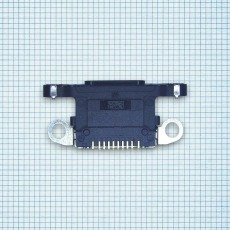 Разъем Lightning iPhone 14 Pro,14 Pro Max (черный)